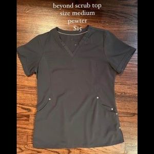 beyond scrubs top